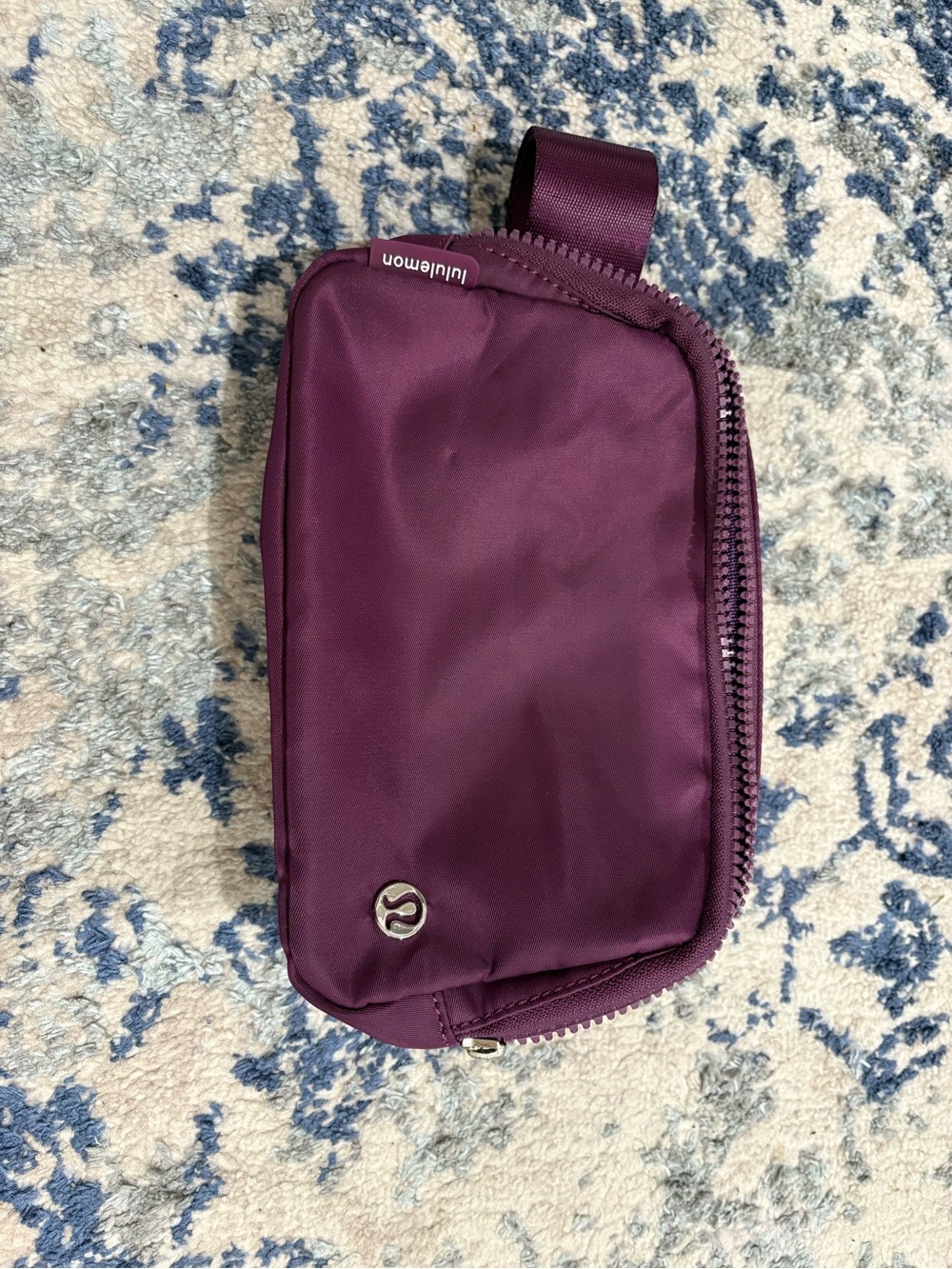Purple lululemon belt bag